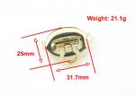 Oral Sharp Zinc Alloy Bag Twist Turn Lock For Handbag Size 31.7mm K1054