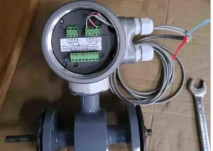 Buy cheap SS316L Electromagnetic Water Flow Meter Salt Water Flow Meter Totalizer product