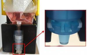 Buy cheap ABS Plastic 1000ml Touchless Foaming Hand Soap Dispenser With Cartridge / Disposable Bag product