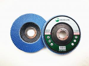 Buy cheap 125mm 40 Grit 80 Grits Angle Grinder Polishing Zirconia Flap Discs product