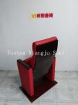 Waterproof Red Leather Molded Foam Auditorium Style Seating 580mm Home Furniture