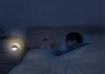 Human Body Induction Childrens Night Light Lamp Dim Sense Battery Powered