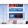 Buy cheap Led Digit Segment digital price sign gas station 22000 nits Brightness from wholesalers