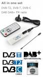 DVB-T2U USB DVB-T2 PC DTV receiver DVB-T2 DVB-T DVB-C SDR FMDAB TV stick