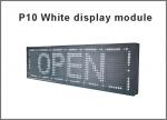 P10 white LED display panel modules 320*160mm 32*16 pixels Waterproof high