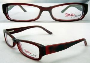 Buy cheap Women Black Fashion Eyeglasses Frames , Acetate Optical Frames product