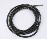 PVC HOSE For Automobile Cable Wiring Insulation , Black Fexible PVC Tubing For