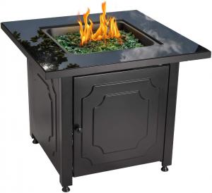 Buy cheap 30'' Alloy Steel Outdoor Natural Gas Firepit 50,000 BTU Propane product