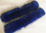 Raccoon fur collar 100% Real Raccoon Fur Collar Large Blue Coat Trim Accessories