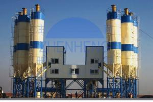 Buy cheap 110kw Automatic HZS180 Concrete Batching Plant, Plb4800 Small Scale Cement Plant 80T Weight product