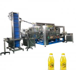 Buy cheap 3 In 1 Concentrated Juice Bottling Machine / Juice Filling Equipment For Pet Bottle product