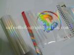 Hot sell Thermal seamless rainbow PET & BOPP holographic metallized lamination