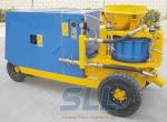 Big Diesel Dry Shotcrete Machine / Cement Concrete Shotcrete Equipment For