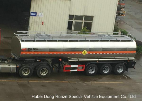 SS Chemical Tanker Truck For Ammonium Nitrate / Liquid Molten Sulfur Delivery