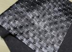 Big Silver Rivet Embossed PU Leather 0.5mm Thickness For Garment Bags