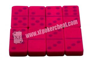 Buy cheap Plastic Invisible Playing Cards 28Pic Dominoes With Invisible Ink Markings product