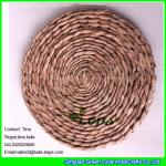 LUDA handmade woven straw placemats natural fiber oval placemats