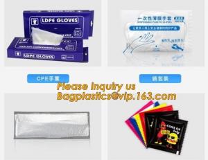 Buy cheap Disposable Plastic Polythene PE Gloves Cleaning Prepare Food,STERILE TWO FINGER GLOVES IN POLYETHYLENE, small packing PE product