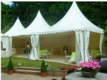 Safe And UV Protection High Resistance Good Flexibility White PVC Tent For The