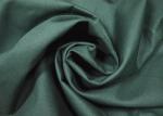 Anti - Static100 Cotton Fabric / Green Color Fabric With Reactive Dye