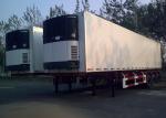 45 Foot GRP Sandwich Refrigerated Truck Trailer For Freezing And Fresh Cargos