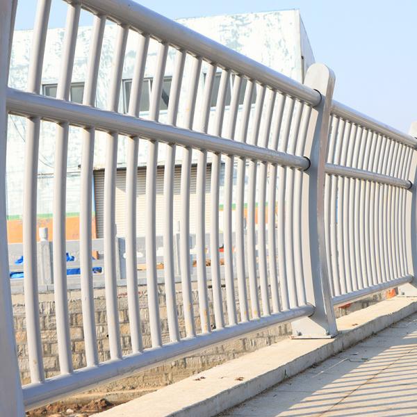 Bridge Stainless Steel Railing Baluster Tubular Balustrade Guardrail Sprayed