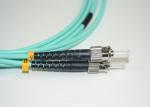 Multimode Duplex Optical Fiber Patch Cord Lc St 60dB Return Loss For CATV