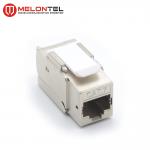 SSTP /SFTP Cat7 Keystone Jack 8 Pin Toolless Type For Network MT 5204