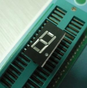Buy cheap Single Digit Seven Segment LED Display Small For Electronic Device 3.3 / 1.2 Inch product