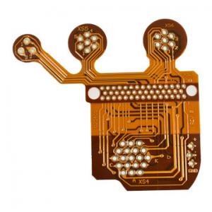 Buy cheap flexible circuit board 2 layer PI stiffener flexible pcb prototype mass production flex circuit fabrication product