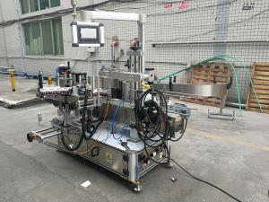 Buy cheap Full Automatic Adhesive Double Side Bottle Labeling Machine With Coder product