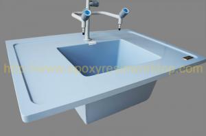 Buy cheap Monolithic Laboratory Bench Top Good Temperature Resistance Blue Color product