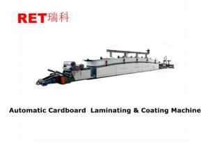 Buy cheap High Speed Cardboard Laminating Machine , Auto Flute Coating Lamination Machine product