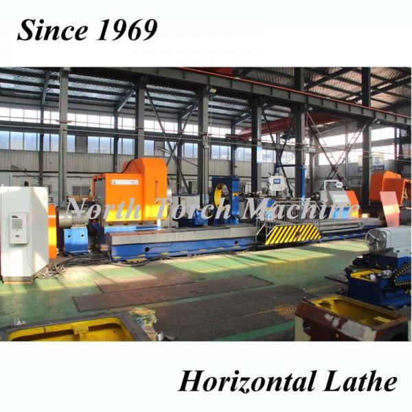 High Speed Heavy Duty Lathe Machine , Horizontal Lathe Machine Strong Rigidity