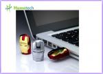 Flawless Avengers Iron Man LED Flash 4GB Plastic USB Flash 2.0 Memory Drive