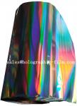 Hot sell Thermal seamless rainbow PET & BOPP holographic metallized lamination