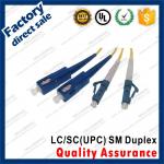 lc-sc/upc SM optic fiber patch cords for structure cabling BLUE connectors