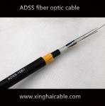 24 core single mode double PE sheath 500 m span ADSS fiber optic cable