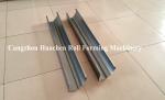 10m / Min Downspout Slip Roll Forming Machine Seamless Valley Gutter Making
