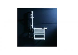 Buy cheap Space Saving Handicap Shower Seat Wall Mount Waterproof Large Weight Capacity product