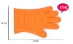 Silicone Heat Resistant Oven Gloves Grilling BBQ Baking Heat Insulated Gloves