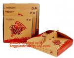 Custom Printed Corrugated Cardboard Recycle Paper Pizza Box Manufacturer, custom