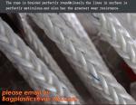 12-ply mooring ship rope used ship rope, 8mm polypropylene rope 8-ply mooring