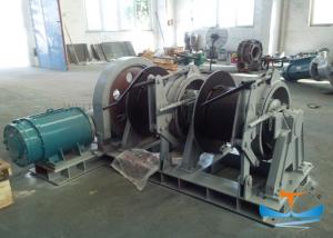 Buy cheap Light Weight Drum Winches For Boats , Ship Mooring Winch Excellent Stability product