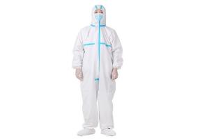 Buy cheap Tear Resistant Disposable Protective Clothing For Asbestos Stripping product