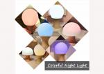 Mushroom Soft Silicone LED Night Light For Children / 7 Colors Changing Table