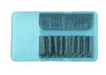 Ket Brush Set Nylon hair Makeup Brush Cylinder With Black Aluminum And Bule