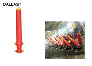 Buy cheap Multi Stage Telescopic Single Acting Hydraulic Cylinder Hydraulic Oil Working Medium product