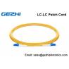 Buy cheap Single Mode Optical Fiber Components LC - LC Simplex 2.0mm PVC 9/125 Corning from wholesalers